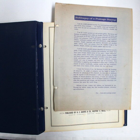 Vintage Ambassador World Stamp Album for Postage Stamps of the World - No Stamps - Picture 6 of 15